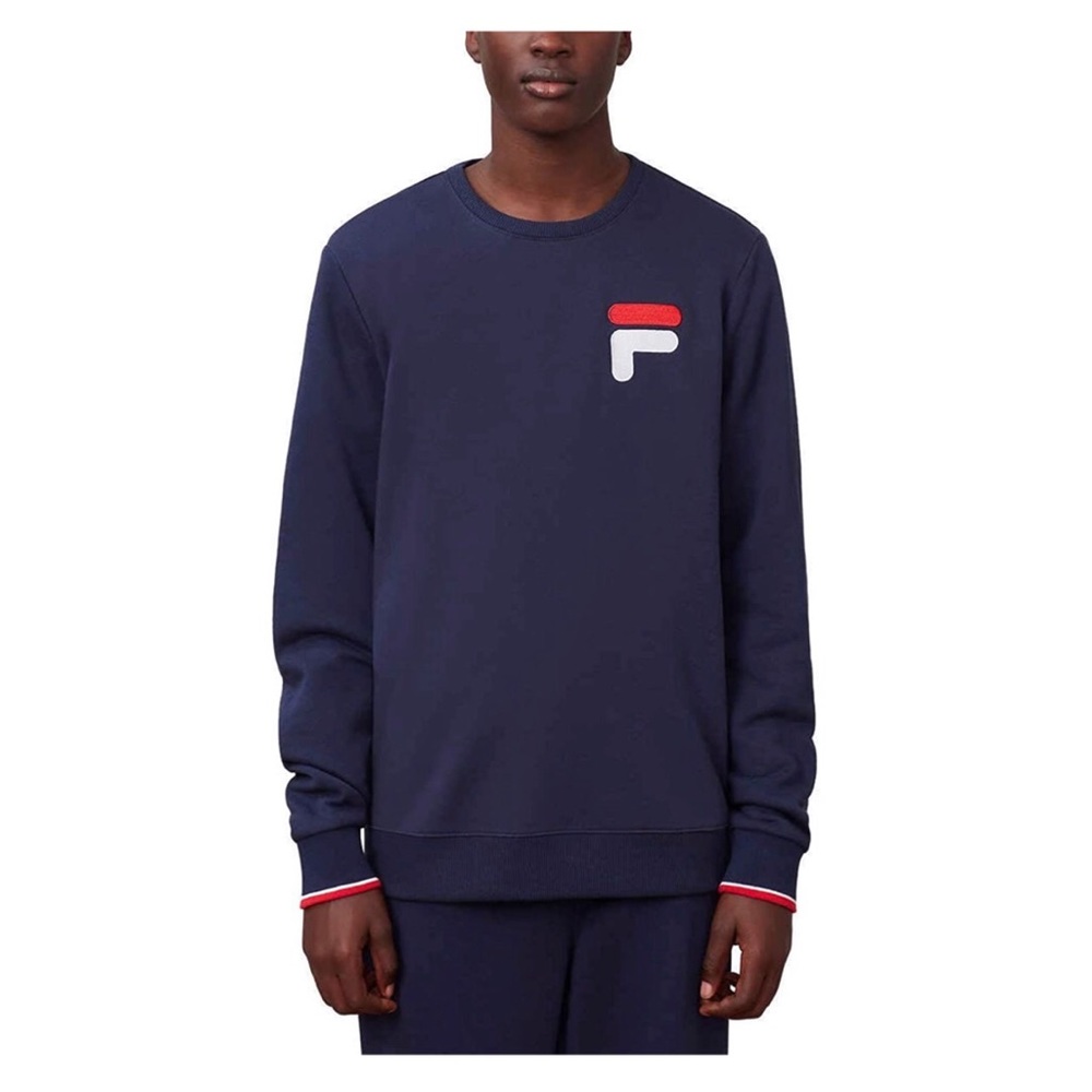 Men's French Terry Crew Neck Sweatshirt